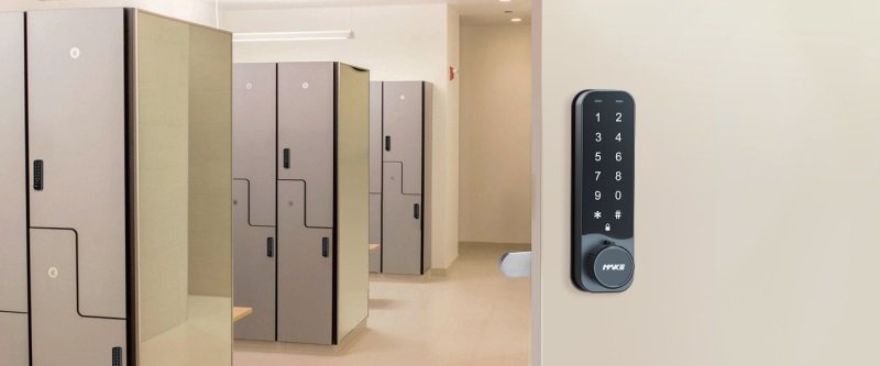 Which type of employee locker lock is convenient to use?
