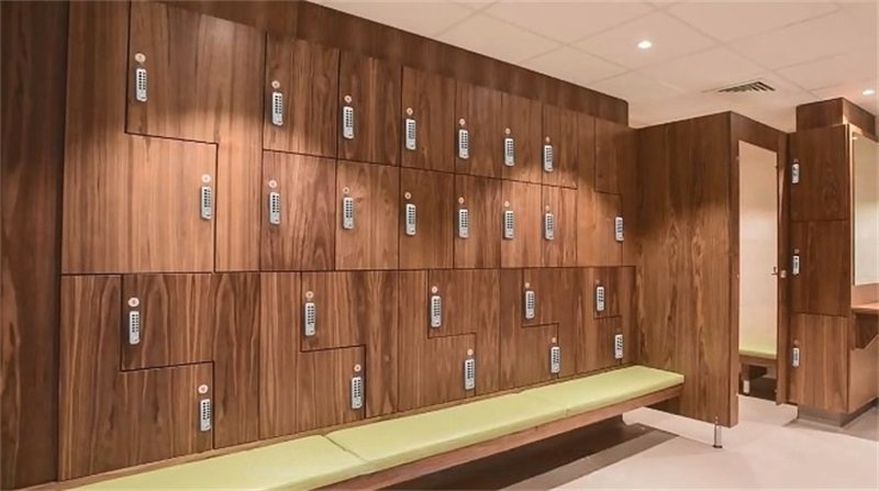 How can gym locker locks assist in intelligent management for enterprises?