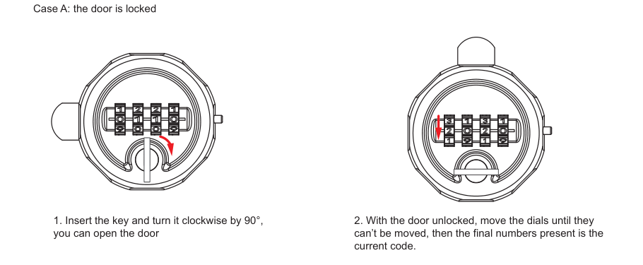 School bag locker lock